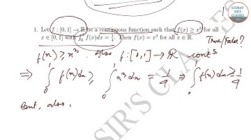 TIFR PART1 2017 pattern Solutions 1 with answer #SOURAV SIR