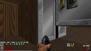 Doom 2: Hell On Earth map 31 NoMo in 29.91 (no door trick).