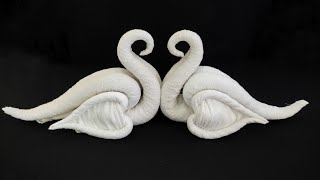 Swans Towel art | Swans Towel Folding in Housekeeping