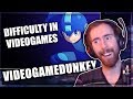 Asmongold reacts to difficulty ingames parts 1 and 2 bygamedunkey