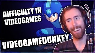 Asmongold Reacts to "Difficulty in Videogames" Parts 1 and 2 by Videogamedunkey