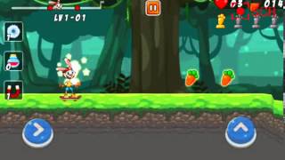 #3  سلسلة تجربة العاب الاندرويد " Bunny skate +12 screenshot 2