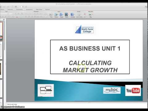  Calculating Market Growth 