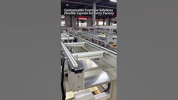 Smart Conveyor Solutions Enhancing Production Efficiency #conveyor #machine #factory #linkconveyors