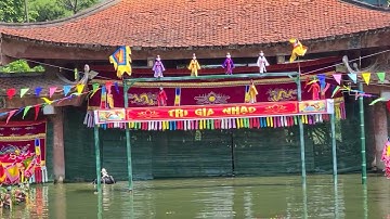 Múa rối nước làng Yên-Thạch Xá_P5 (Bắt tôm-bắt cá, Chăn trâu-cấy lúa)