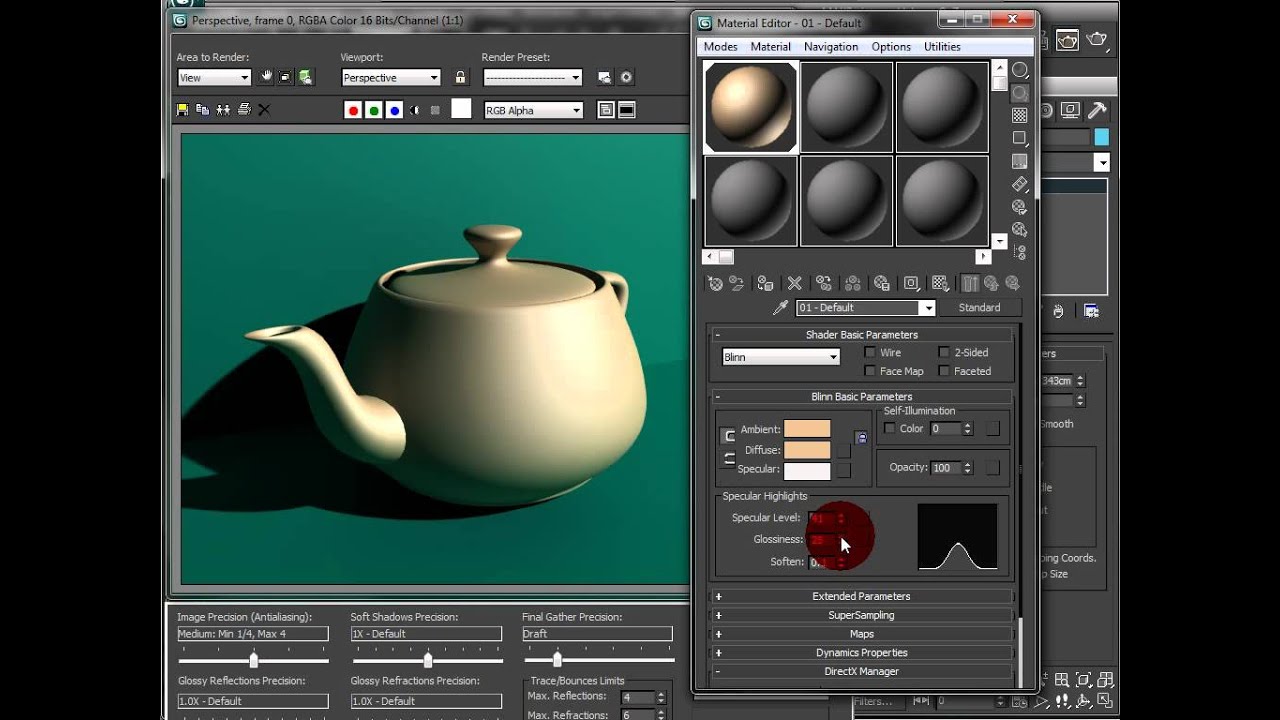 Introduction to 3DS Max Pt. 2 - YouTube