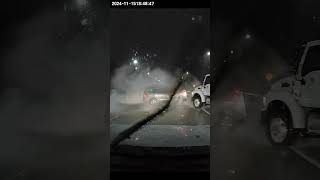 🧊 3 Cars, 0 Crashes — Black Ice Miracle