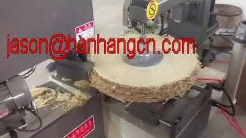 BUFFING WHEEL TRIMMING MACHINE