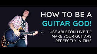 Ableton Live production tip - How to make your guitar tracks perfectly on tempo!