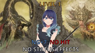 Beating EVERY Remembrance Boss in Elden Ring at LEVEL 1 on NG+7 (NO HIT and NO STATUS EFFECTS)