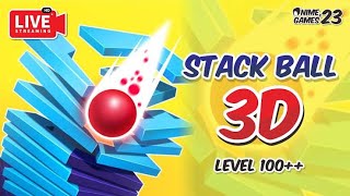 One Ball. One Tower. Endless Pressure😟| LIVE Stack Ball 3D screenshot 3