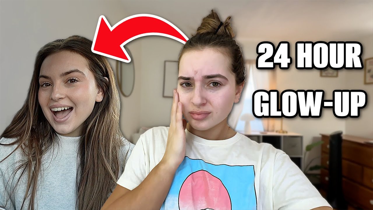 GLOW UP WITH ME IN 24 HOURS!! *MUCH NEEDED* - YouTube
