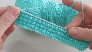 İki günde yelek örün okadar kolay ✅iki şiş kolay örgü model anlatımı ✅crochet knitting