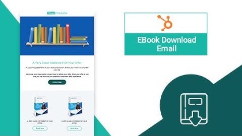 EBook Download Email Template | HubSpot Marketplace | TRooInbound