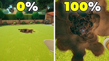 I dug 100% of a hole