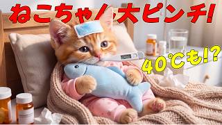 【緊急事態】子猫ここにゃんが病院へ緊急搬送！？初めてのレントゲン検査で判明した真実…😭🏥🚨