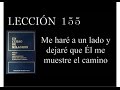 Lección 155 Un Curso de Milagros