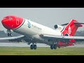 60 minutes pure aviation  airplane highlights of march  boeing 727 b747 a330  4k