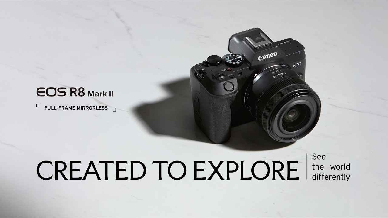 Introducing EOS R8 Mark II — New Design. New Creative Possibilities