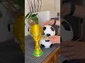 🏆 Ready for the World Cup? ⚽ Printed This Trophy & Snack Bowl in 3D! #Snapmaker U1
