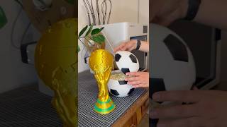🏆 Ready for the World Cup? ⚽ Printed This Trophy & Snack Bowl in 3D! #Snapmaker U1