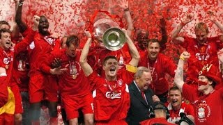 Itv - was a good night for english football, as gerrard lifts the team
and cup in what nail biting game. it should have been over at