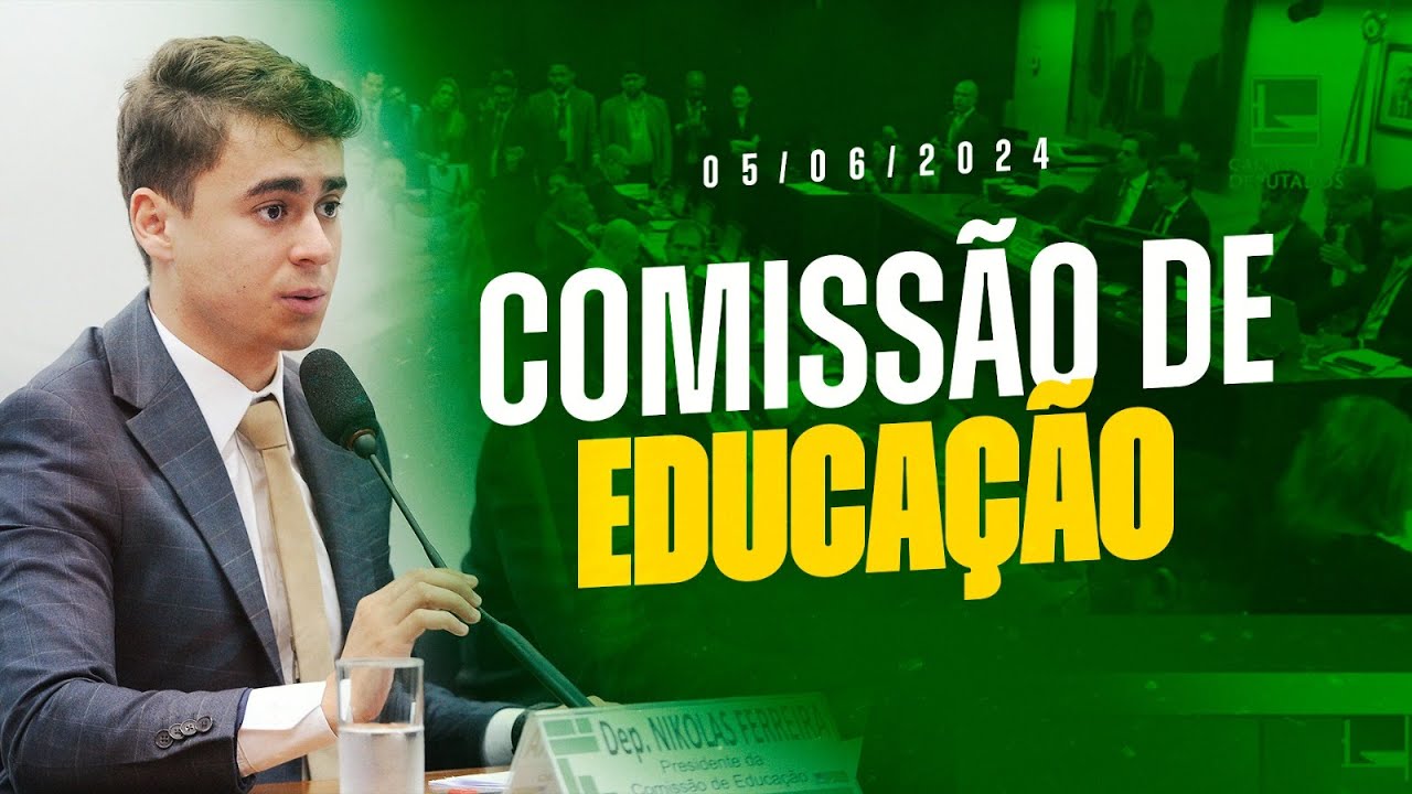 Nikolas cobra grupo de trabalho para educação em Brasília