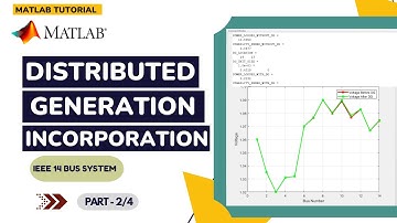 IEEE 14 Bus System incorporation of Distributed Generation Matlab Part 2/4