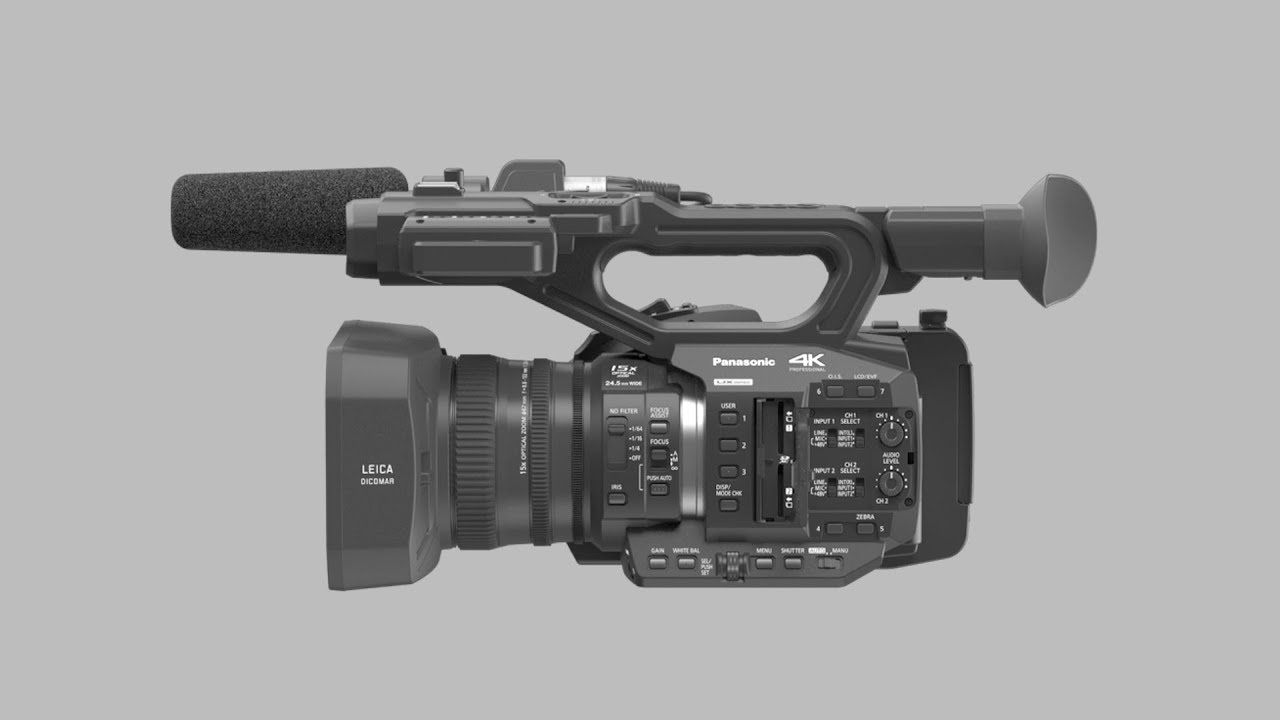 Panasonic AG UX90. Обзор камеры. YouTube
