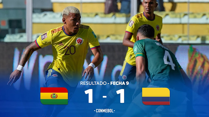 Eliminatorias Sudamericanas | Bolivia 1-1 Colombia | Fecha 9