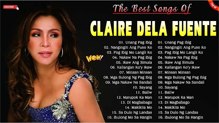 Claire Dela Fuente Greatest Hits Full Album 2022 -...