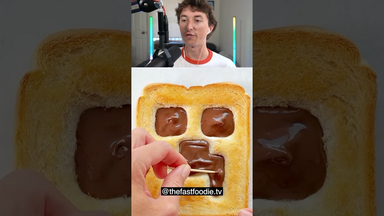 Minecraft Creeper Toast 🍞😱