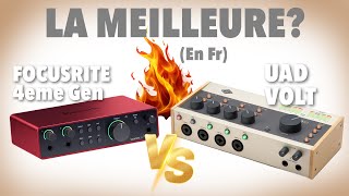 Uad Volt 476 Vs Focusrite 2I2 4Th Génération, Comparatif, Je Vous Donne Mon Avis.