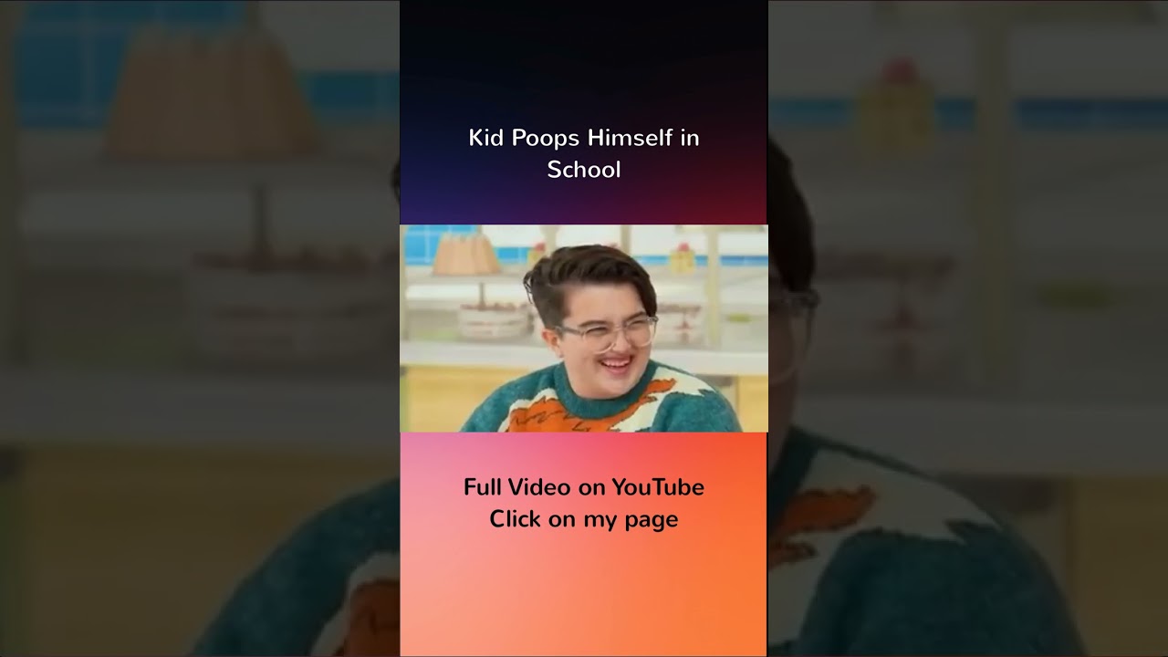 Kid Poops Himself at School 