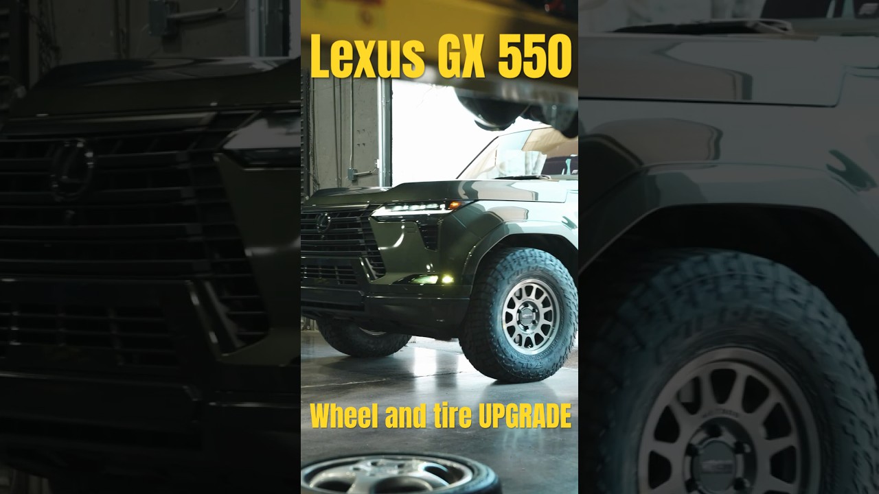 Nori Green Lexus GX 550 Gets EPIC Wheel and Tire Upgrade!