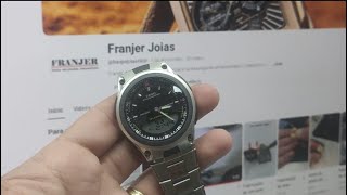 Como Ajustar o Ponteiro e o Digital do Casio AW-80 (Passo a Passo!)