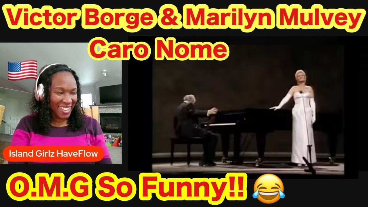 American Reats to Victor Borge & Marilyn Mulvey Caro nome (sub ita)
