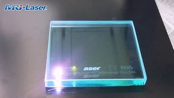UV laser marking machine for glasses