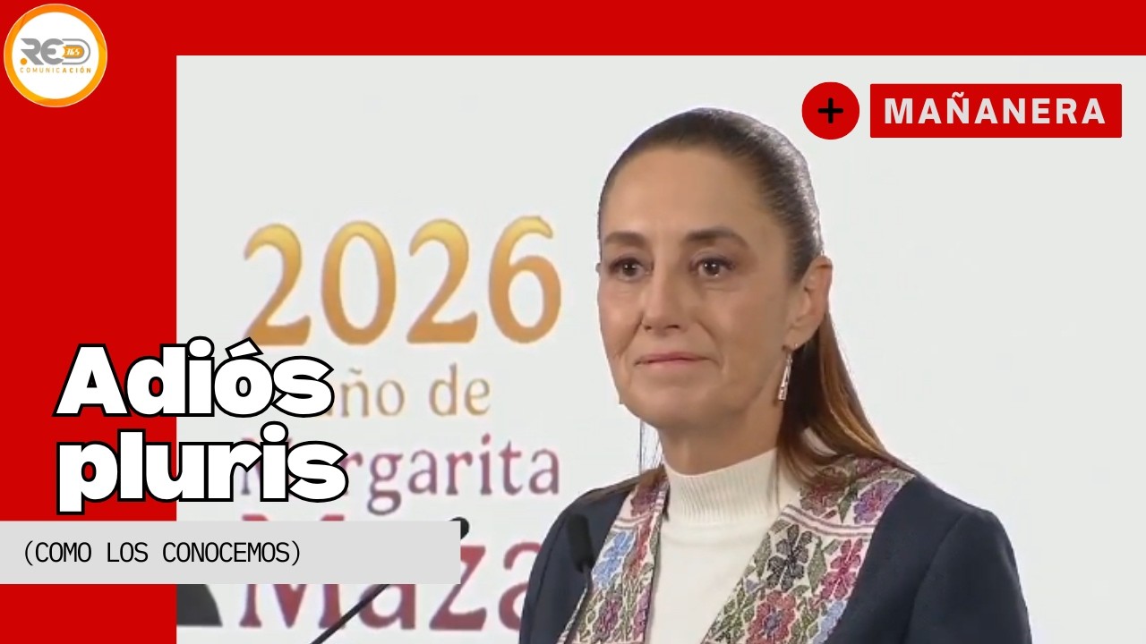 Sheinbaum propone eliminar plurinominales y prohibir reelección inmediata | La Mañanera