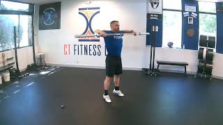 Snatch Grip Empty Bar Warm up