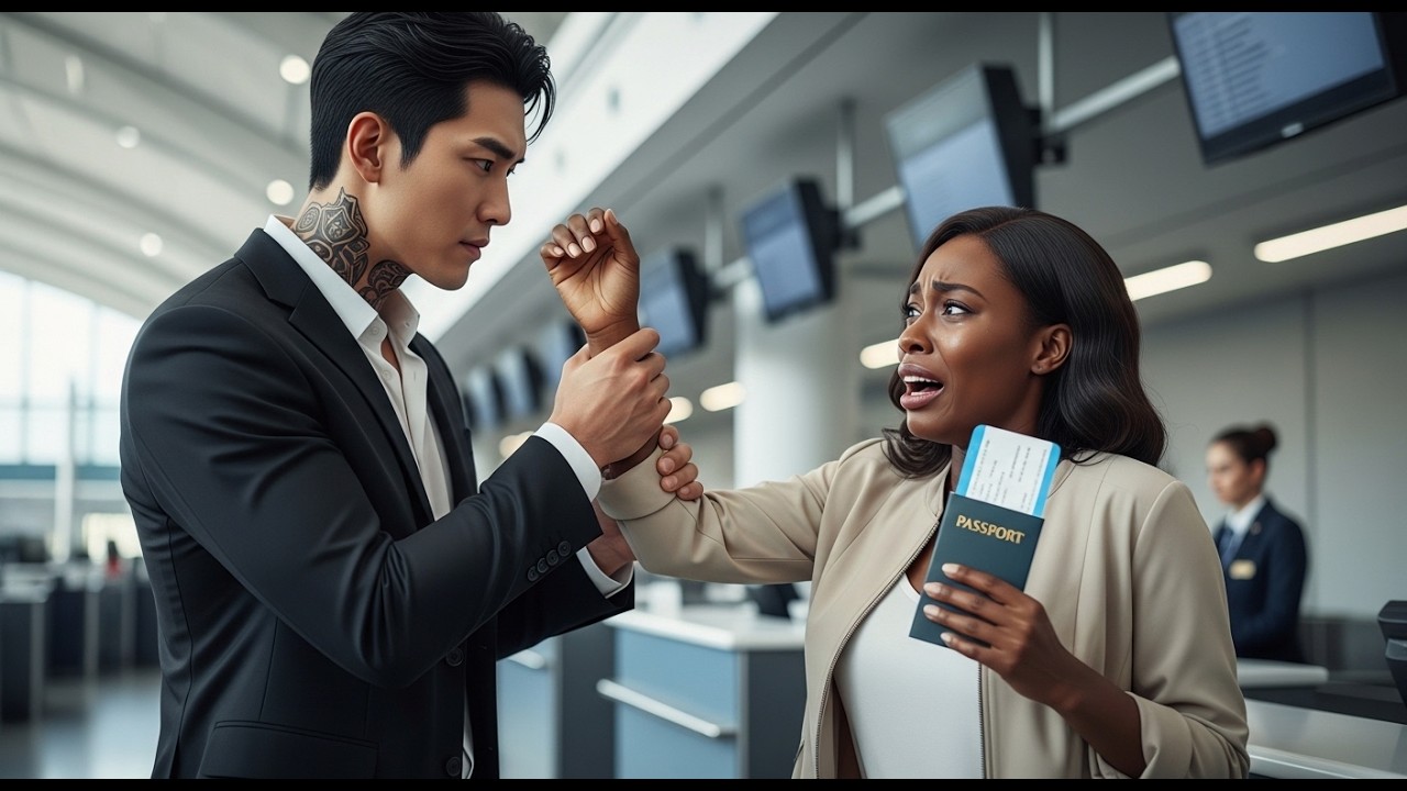 “Who told you that you were free?” The Korean Mafia Boss Caught Her at The Airport