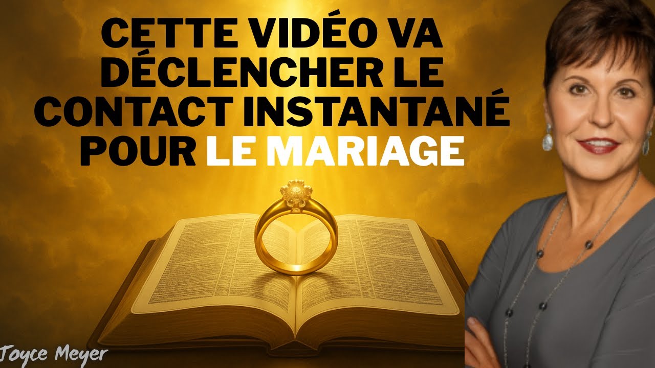 Dieu dit : Cette personne vous contactera instantanément pour le mariage