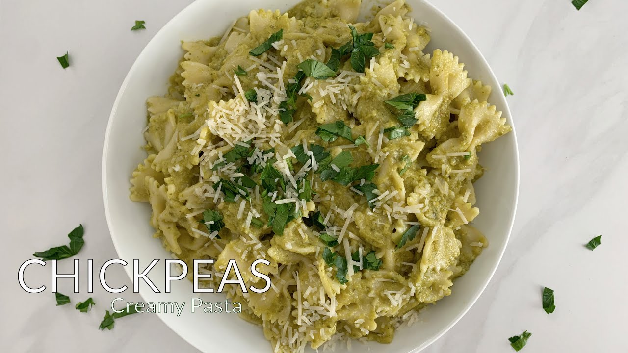 How To Make Creamy Pesto Pasta With No Cream!