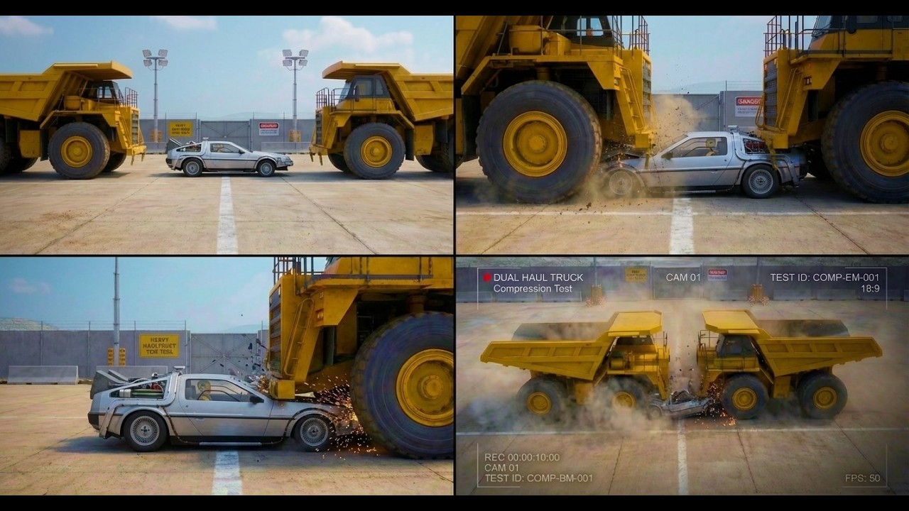 Inside the DeLorean time machine Restricted Test Sector: From Zero Damage to Total Failure- FullTest