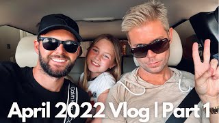 April 2022 VLOG  Part 1 | Disney Store Outlet Shopping & More | Two Dads + Kenzie |