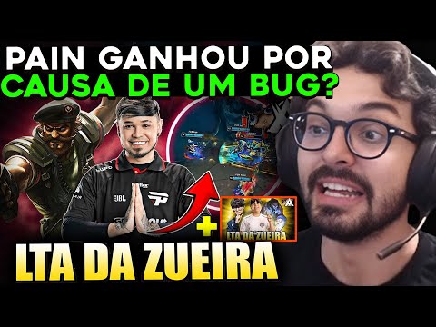 O BUG QUE DECIDIU PAIN x FURIA e O NOVO FAKER ESTÁ JOGANDO no BRASIL - LTA DA ZUEIRA - MYLON REACT