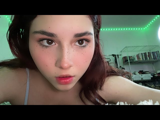 🐸✨ASMR Tu novia te hace mimos antes de ir a dormir ✨| Voz Normal + Susurros |Custom Video de Sky