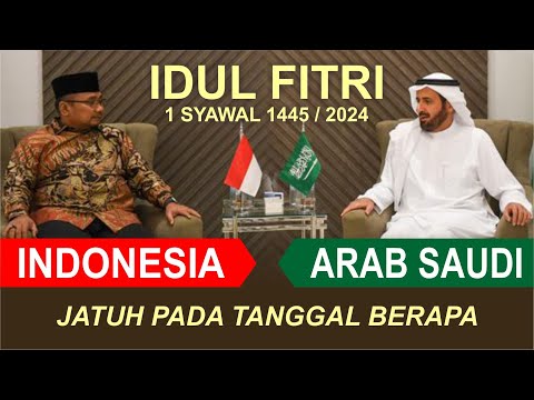 HARI RAYA IDUL FITRI 2024 - Lebaran Idul Fitri 2024 jatuh pada tanggal berapa - Arab Saudi