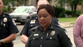 LMPD gives update after officer shoots homicide suspect near Churchill Downs