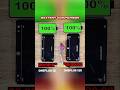 OnePlus 12 VS OnePlus 12R Battery Comparison #shorts #trending #viral